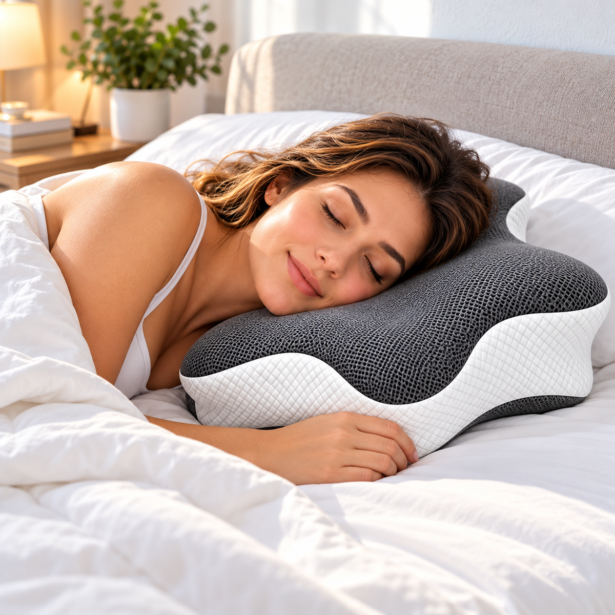 Almohada Ergonómica Ortopédica —  ¡Promoción por tiempo limitado! 🔥 ¡OFERTA 2X1! COMPRA 1 Y LLÉVATE 2 🎁
